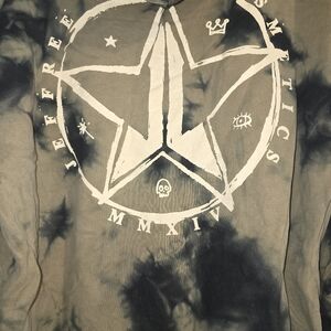 Jeffree Star Tan and Black Fashion Hoodie